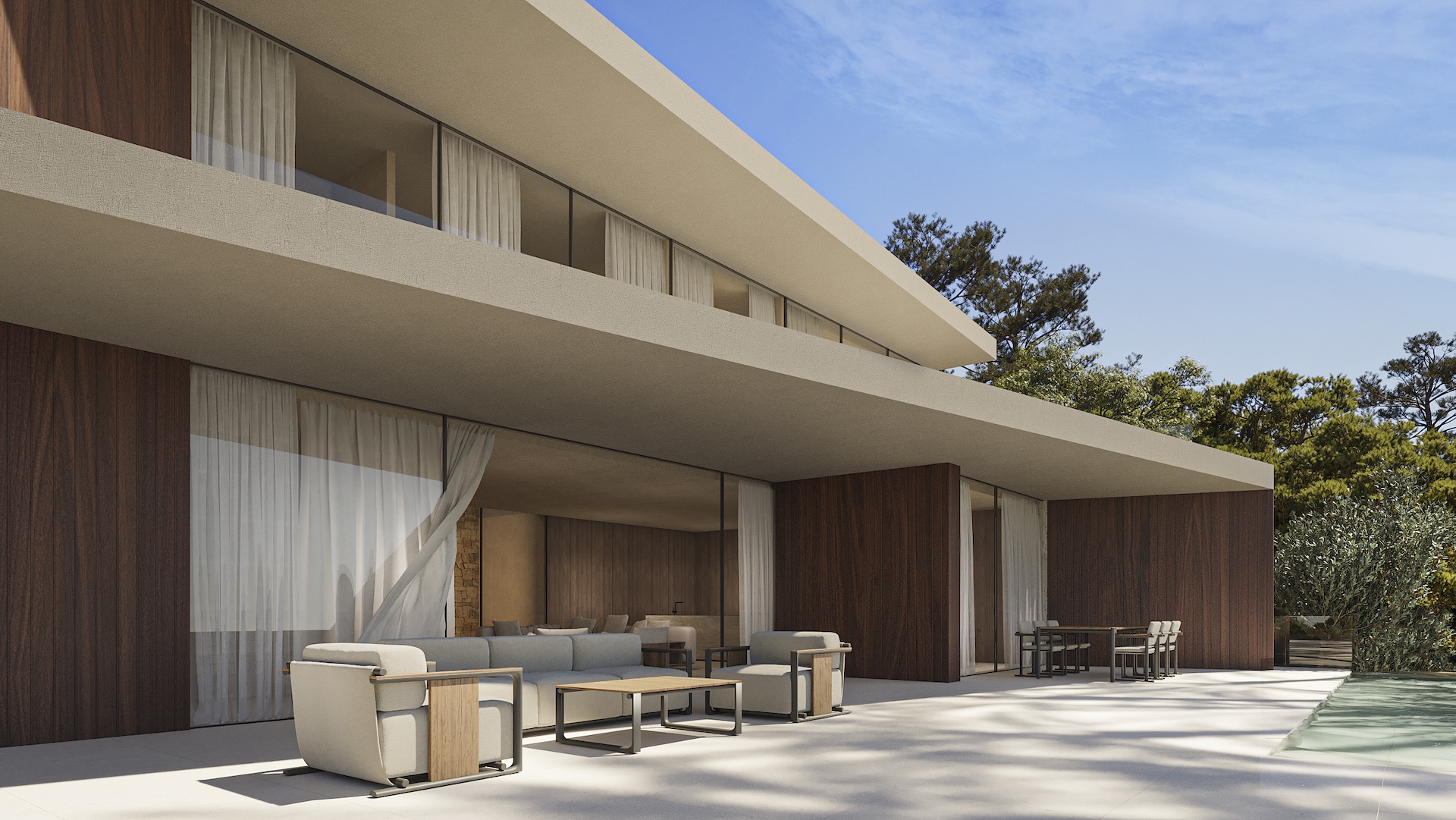 4652BEN Projet de villa de luxe avec vue panoramique sur la mer, à vendre à Benissa.