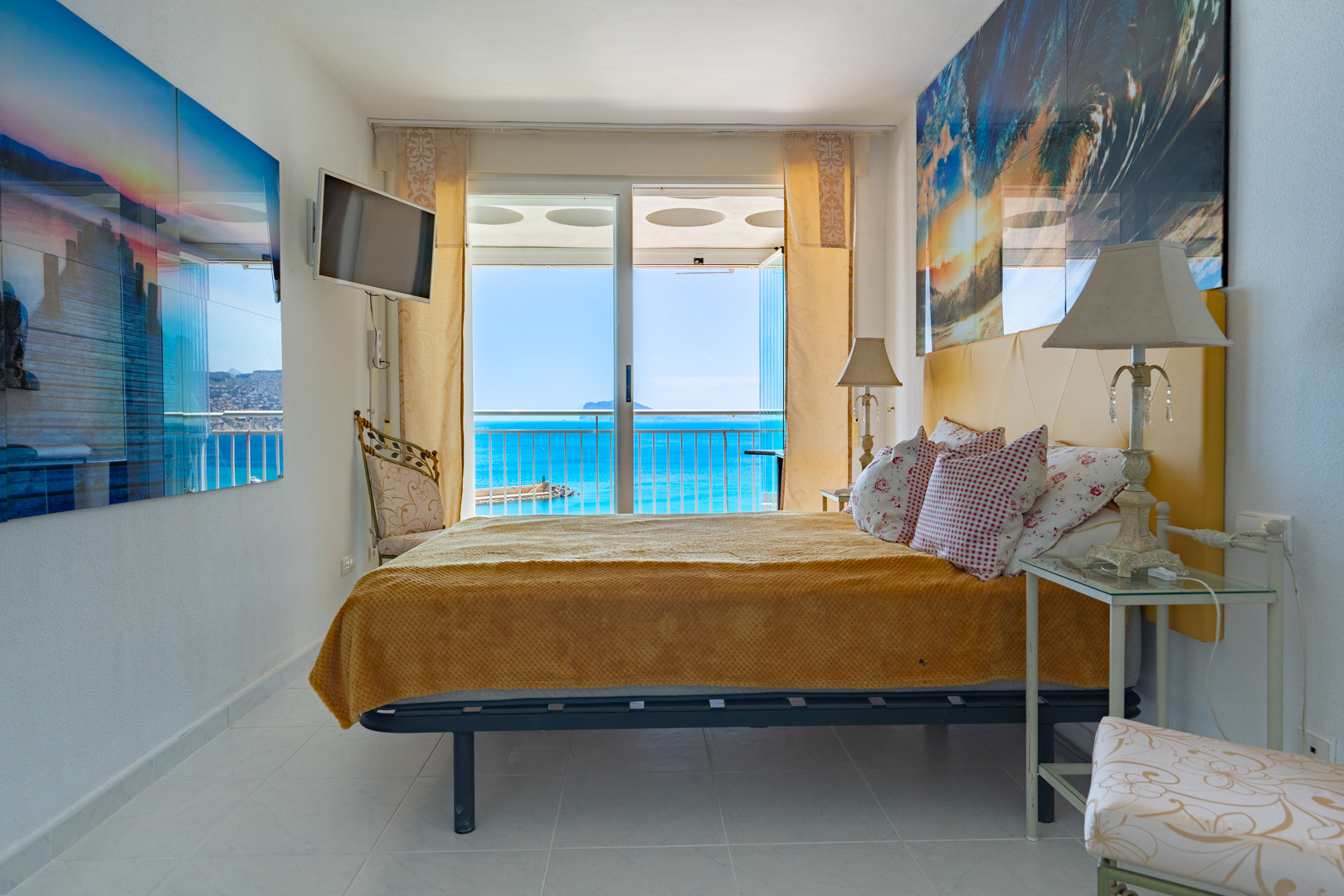 C4XY4655CAL Eerstelijns penthouse met panoramisch zeezicht te koop in de haven van Calpe