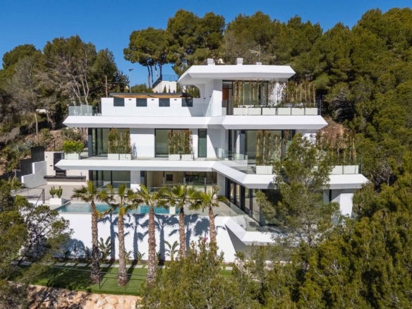 8334ALT Villa moderne avec vue sur mer à vendre à Altea.