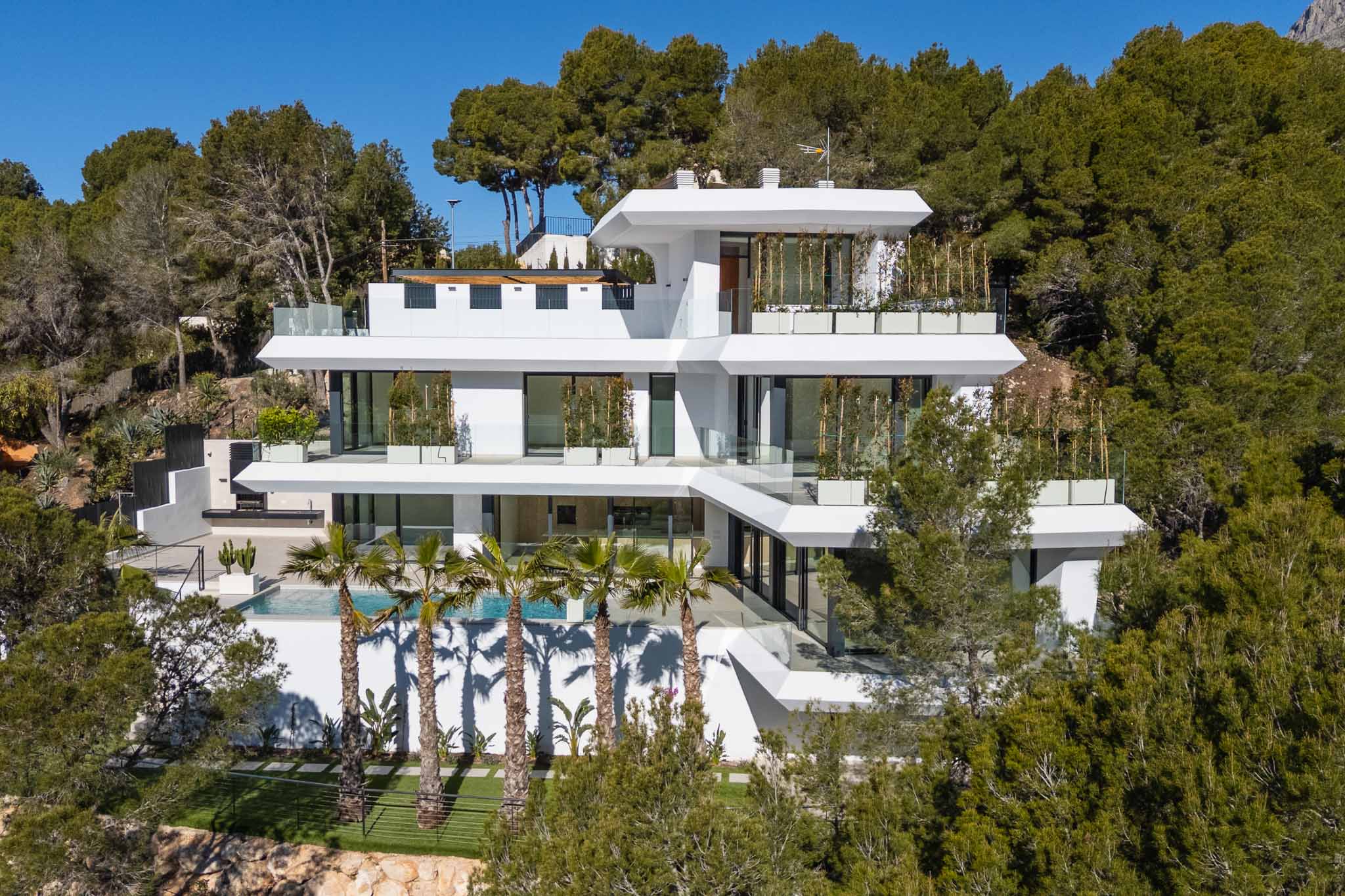 8334ALT Villa moderne avec vue sur mer à vendre à Altea.