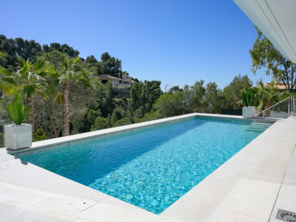 8334ALT Villa moderne avec vue sur mer à vendre à Altea.