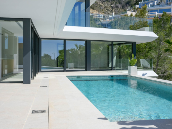 8334ALT Villa moderne avec vue sur mer à vendre à Altea.