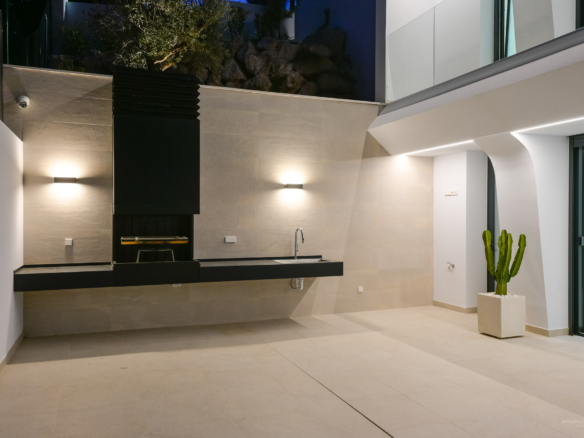 8334ALT Villa moderne avec vue sur mer à vendre à Altea.