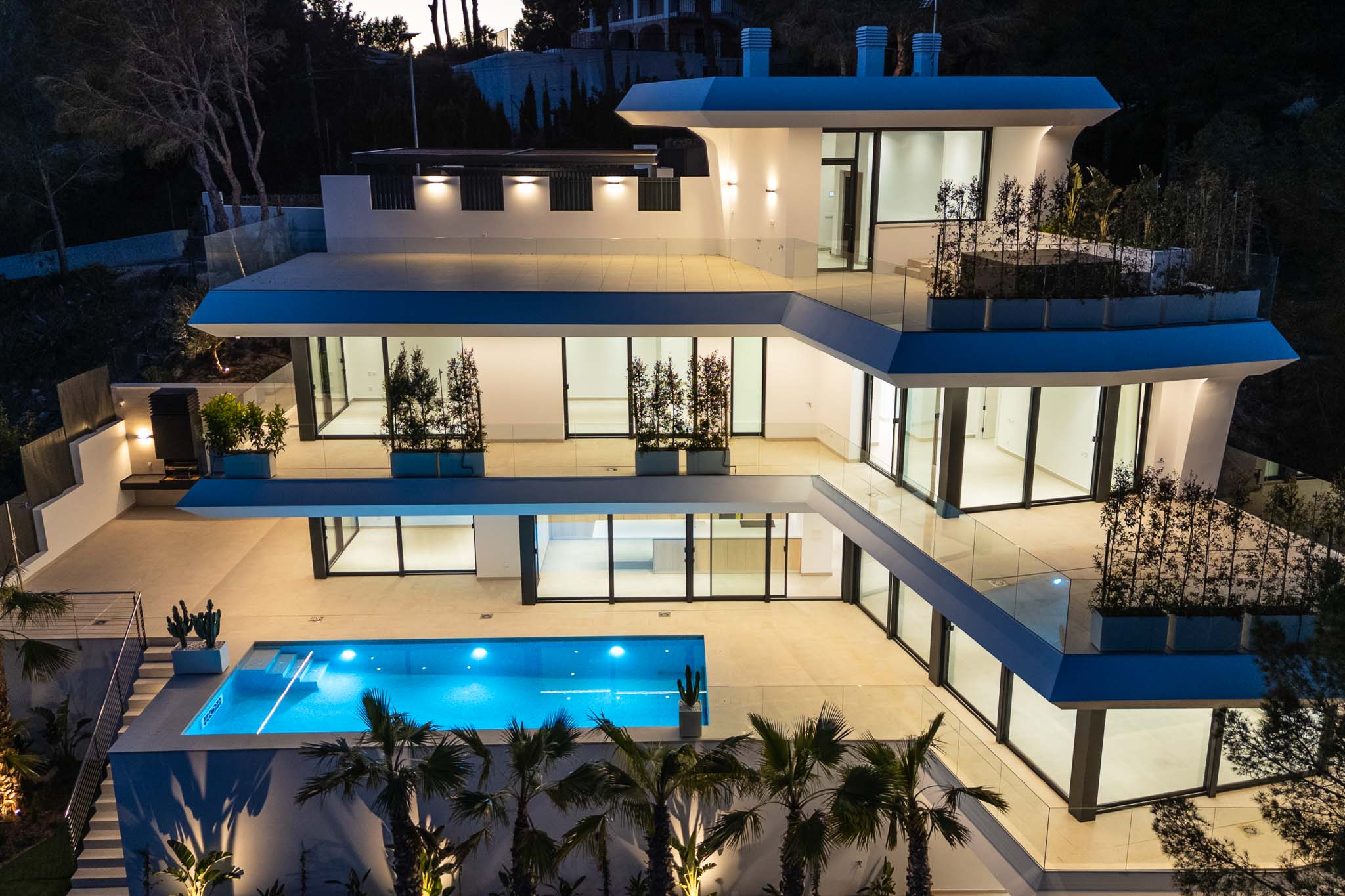 8334ALT Villa moderne avec vue sur mer à vendre à Altea.