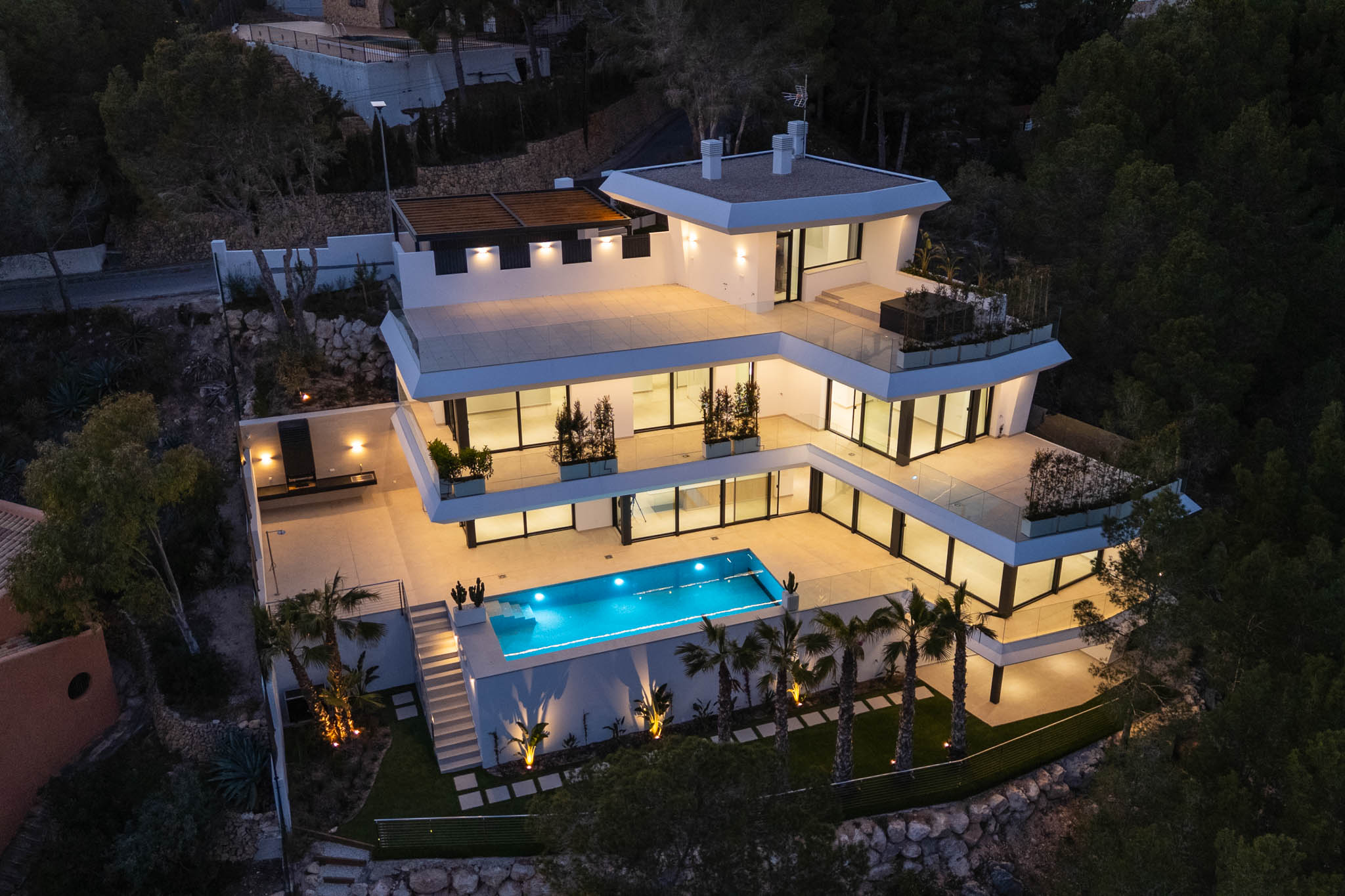 8334ALT Villa moderne avec vue sur mer à vendre à Altea.
