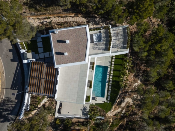 8334ALT Villa moderne avec vue sur mer à vendre à Altea.