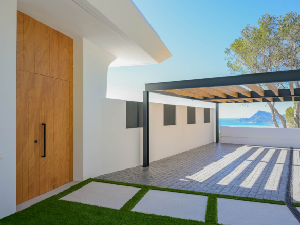 8334ALT Villa moderne avec vue sur mer à vendre à Altea.