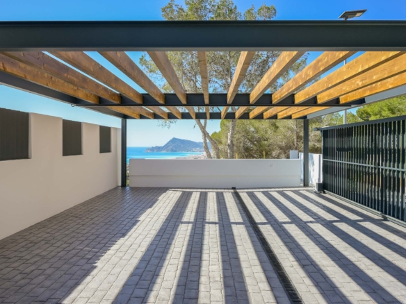 8334ALT Villa moderne avec vue sur mer à vendre à Altea.