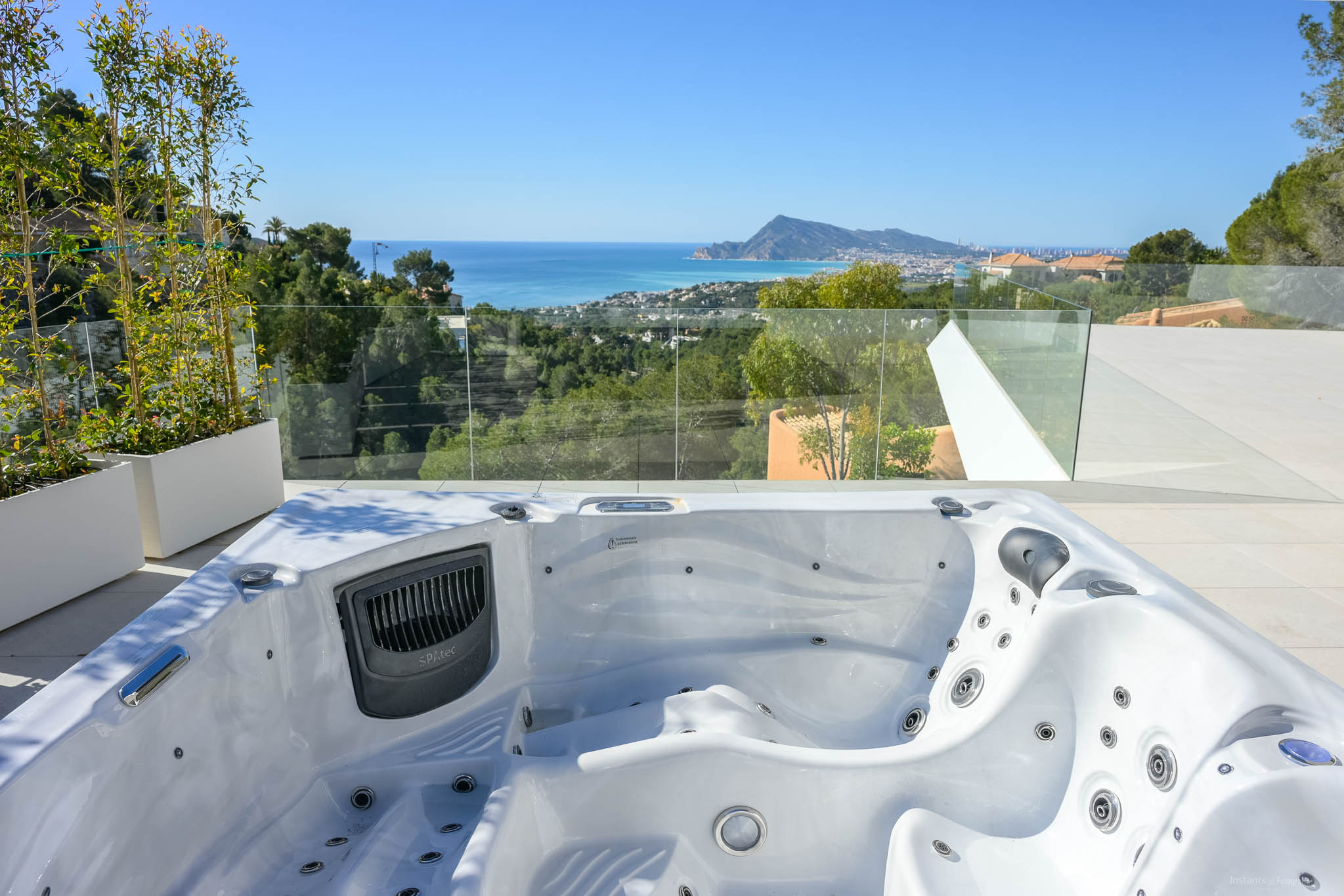 8334ALT Villa moderne avec vue sur mer à vendre à Altea.