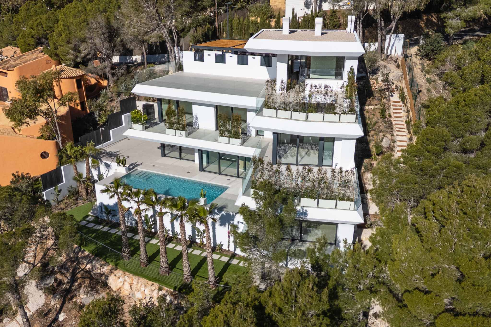 8334ALT Villa moderne avec vue sur mer à vendre à Altea.