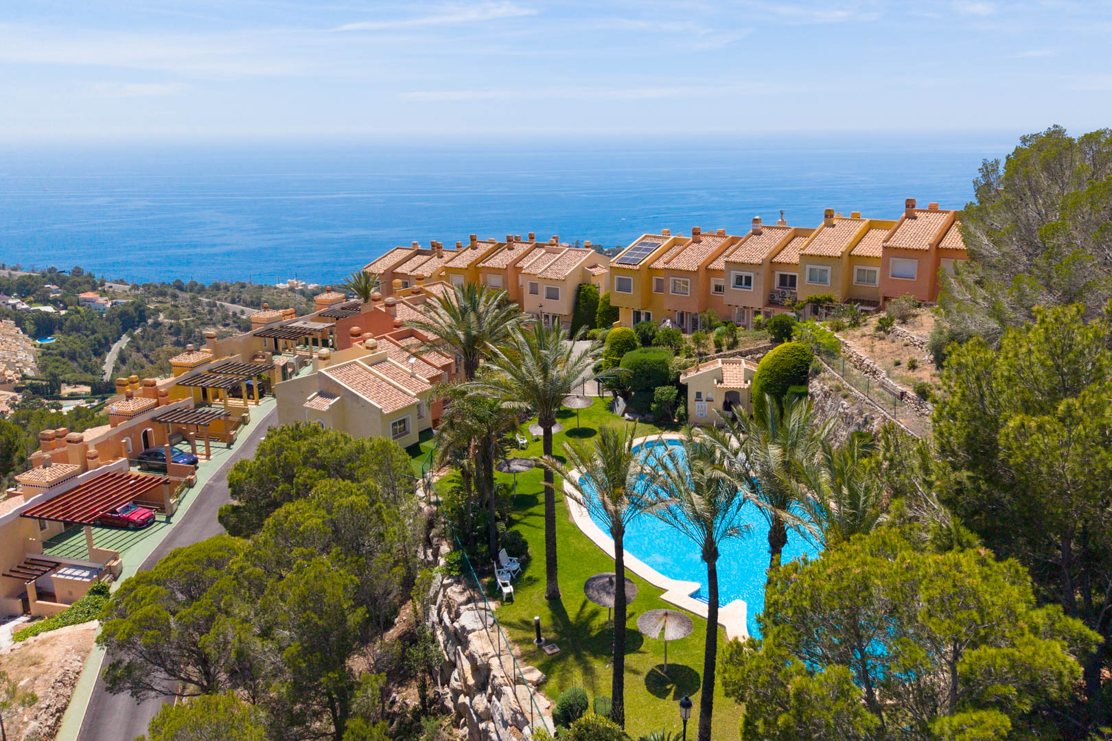 C4XY8335ALT - C4XY8335ALT Doppelhaushälfte mit Meerblick in Altea Hills zu verkaufen