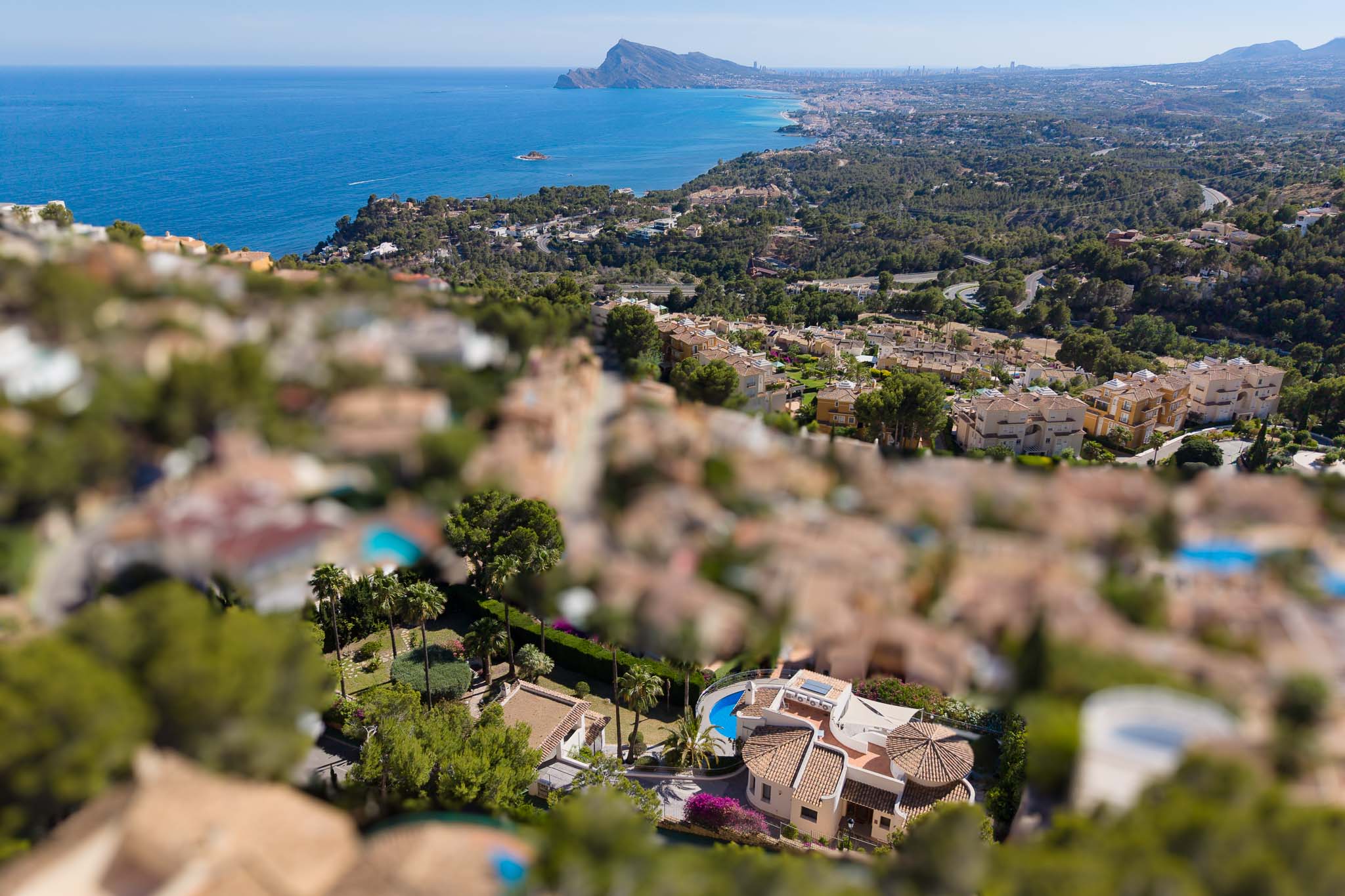 C3XY8339ALT - C3XY8339ALT Villa avec vue panoramique sur la mer à vendre à Altea Hills.