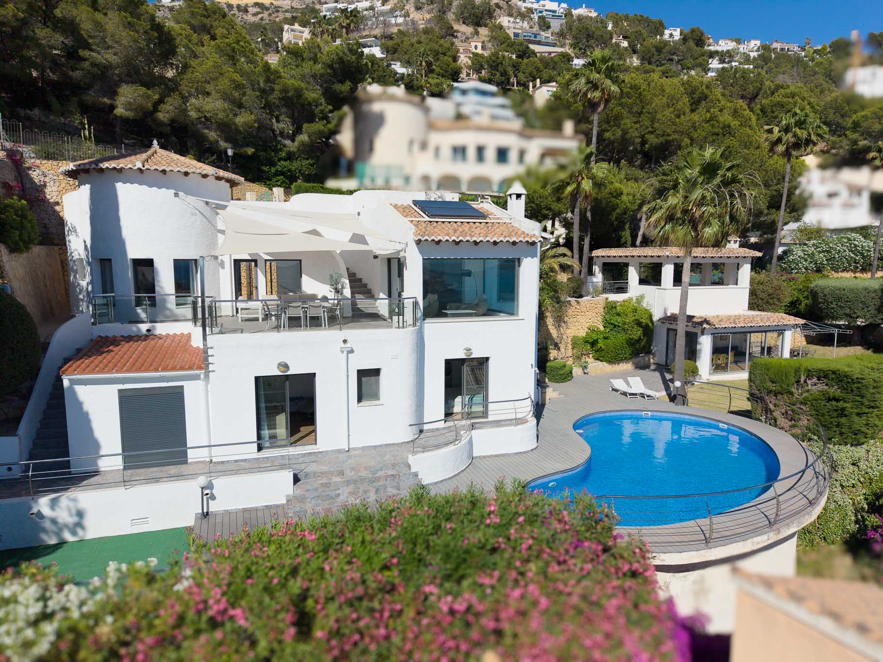 C3XY8339ALT - C3XY8339ALT Villa avec vue panoramique sur la mer à vendre à Altea Hills.