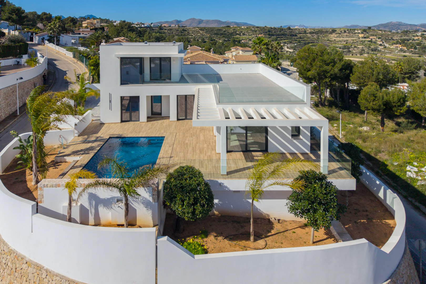 8341MOR - 8341MOR Villa moderne neuve avec vue sur mer à vendre à Moraira