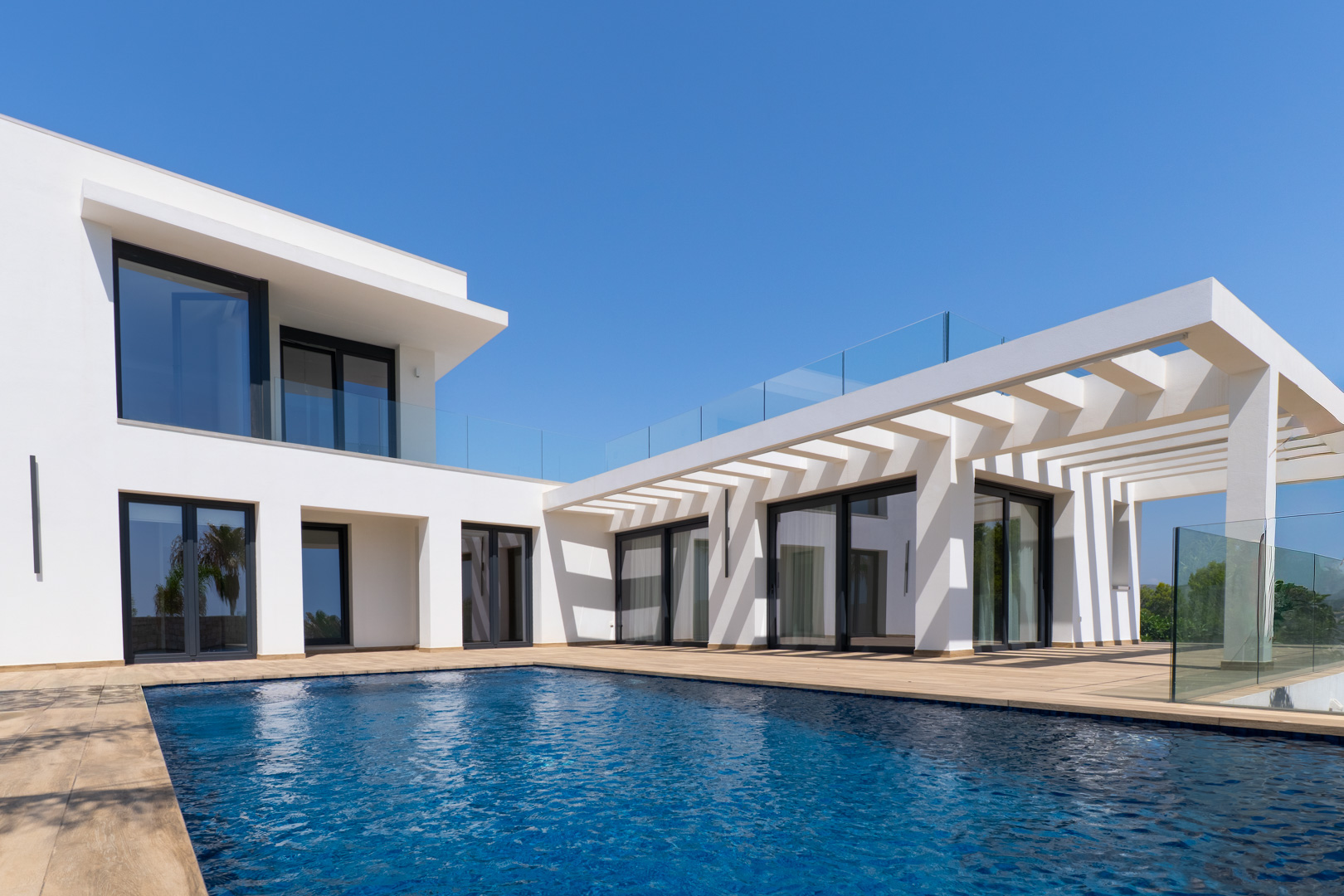 8341MOR - 8341MOR Villa moderne neuve avec vue sur mer à vendre à Moraira