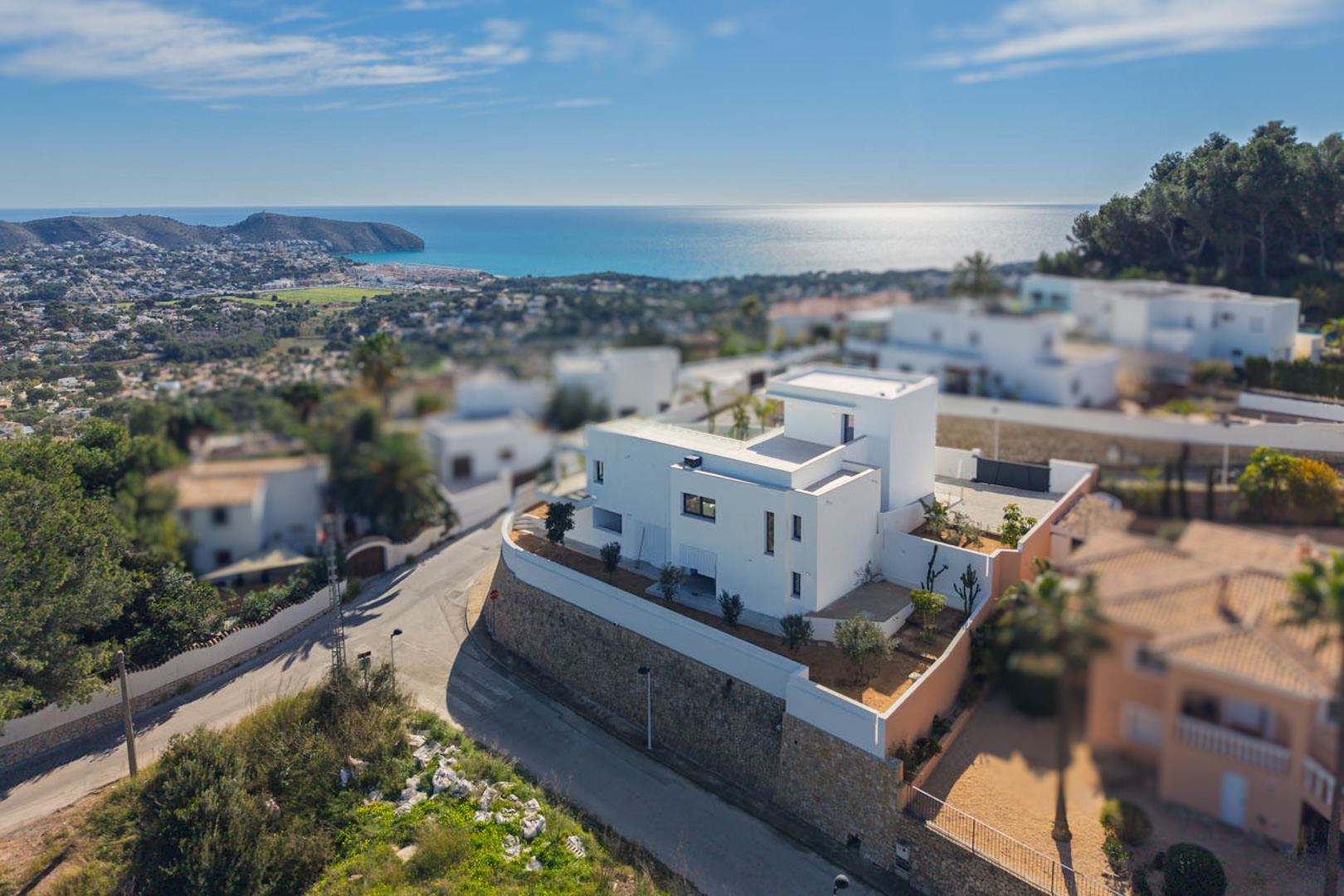 8341MOR - 8341MOR Villa moderne neuve avec vue sur mer à vendre à Moraira