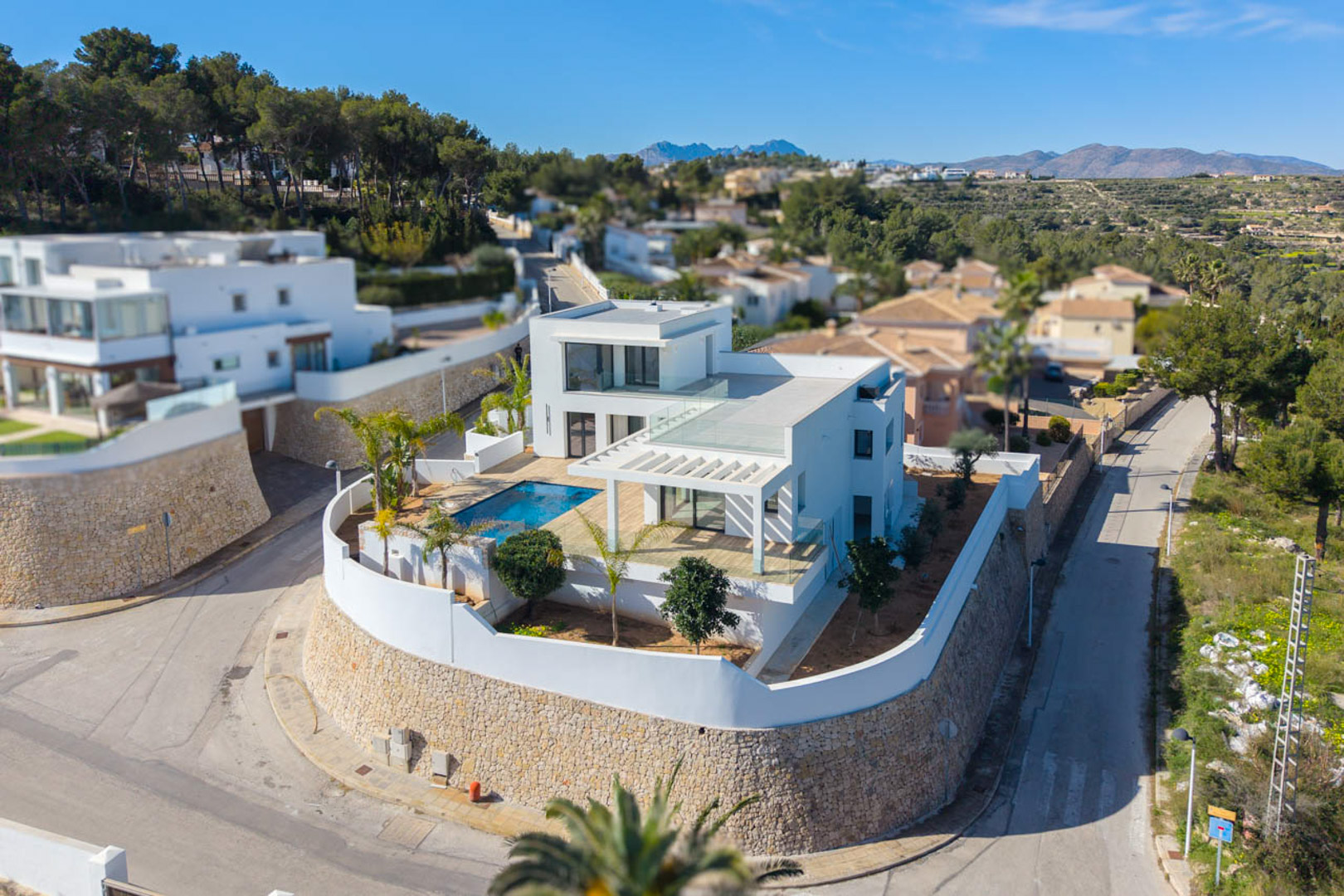 8341MOR - 8341MOR Villa moderne neuve avec vue sur mer à vendre à Moraira