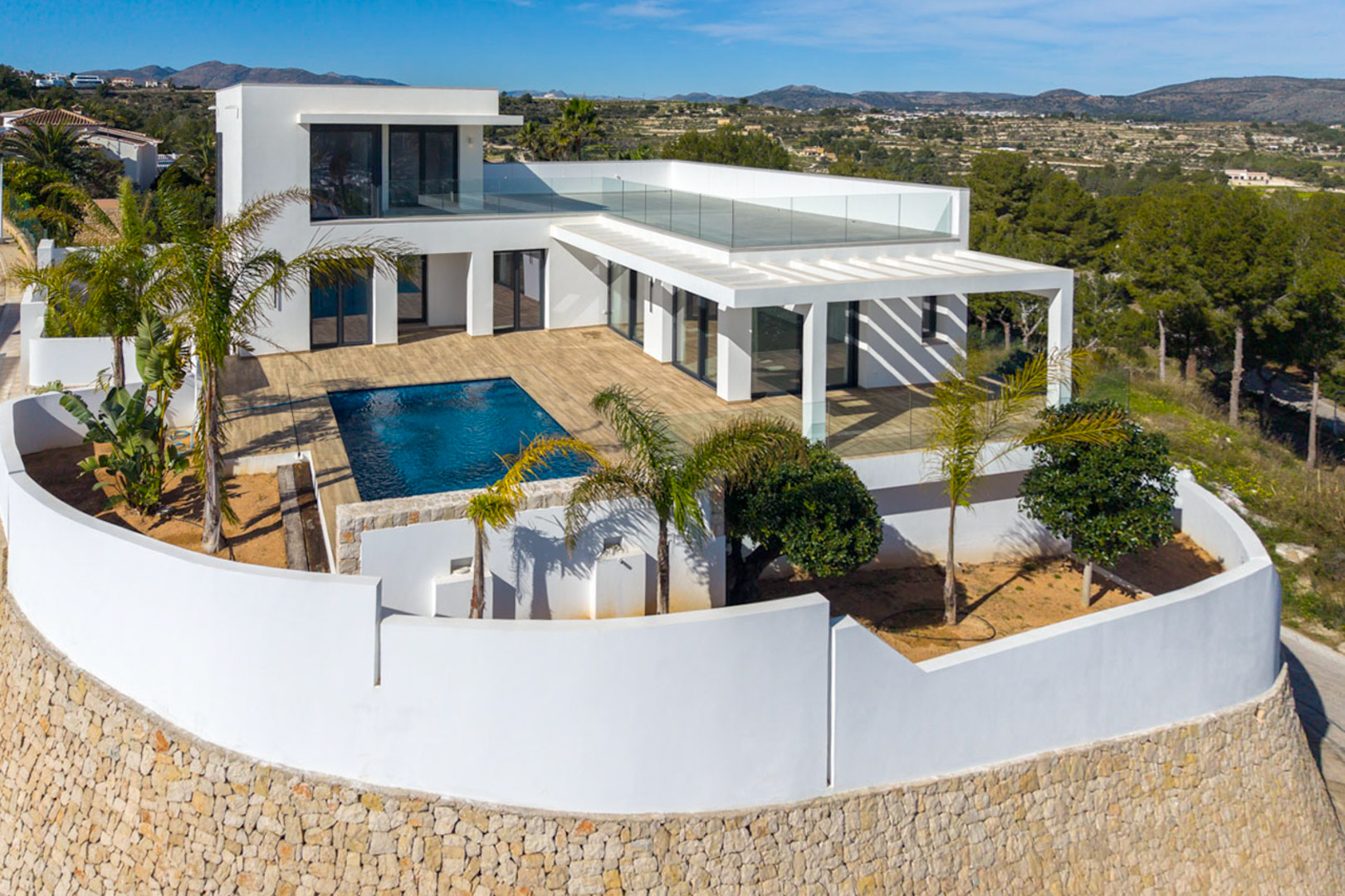 8341MOR - 8341MOR Villa moderne neuve avec vue sur mer à vendre à Moraira