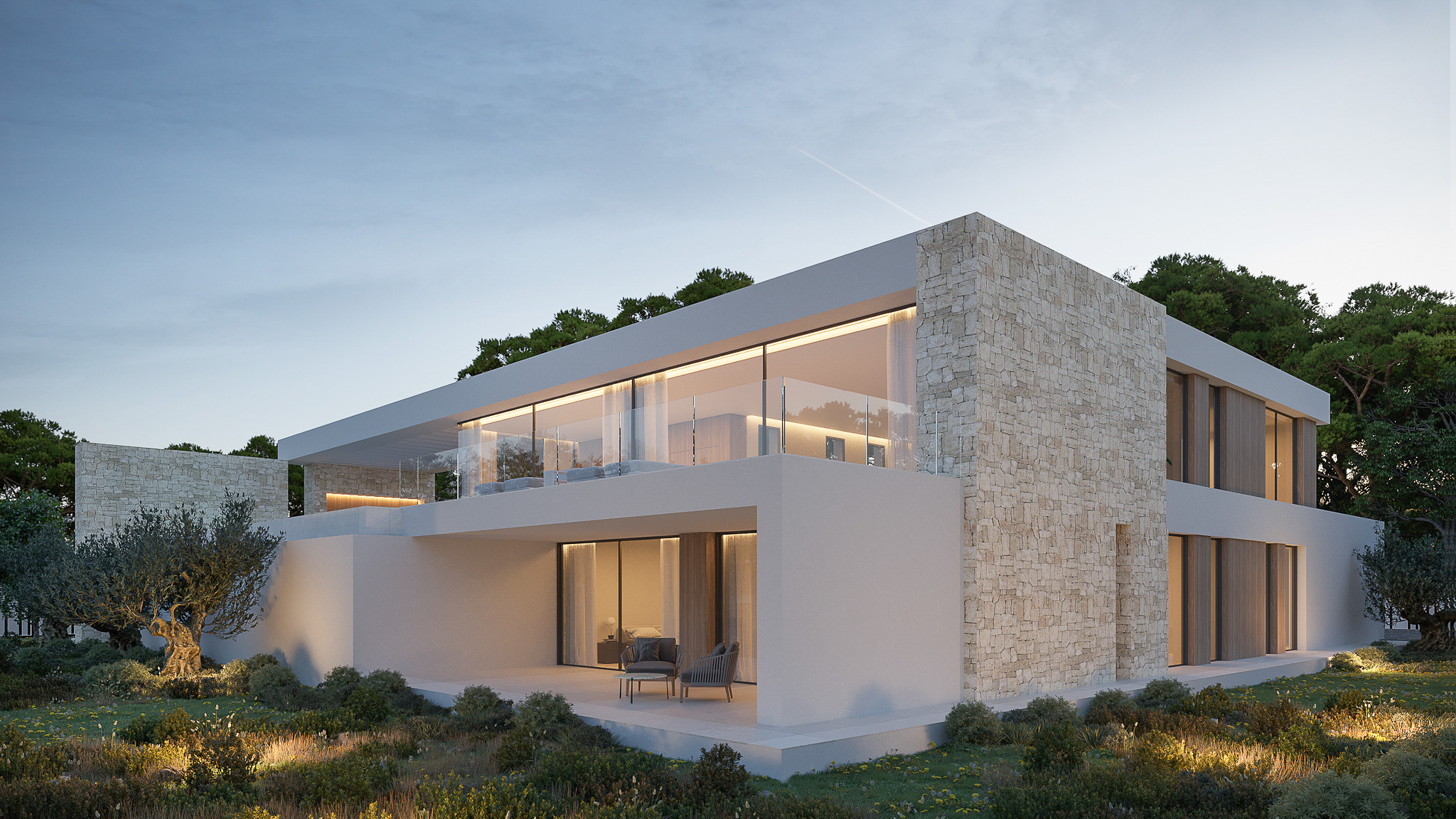4671MOR - 4671MOR Impresionante villa de lujo en construcción en venta en Moraira
