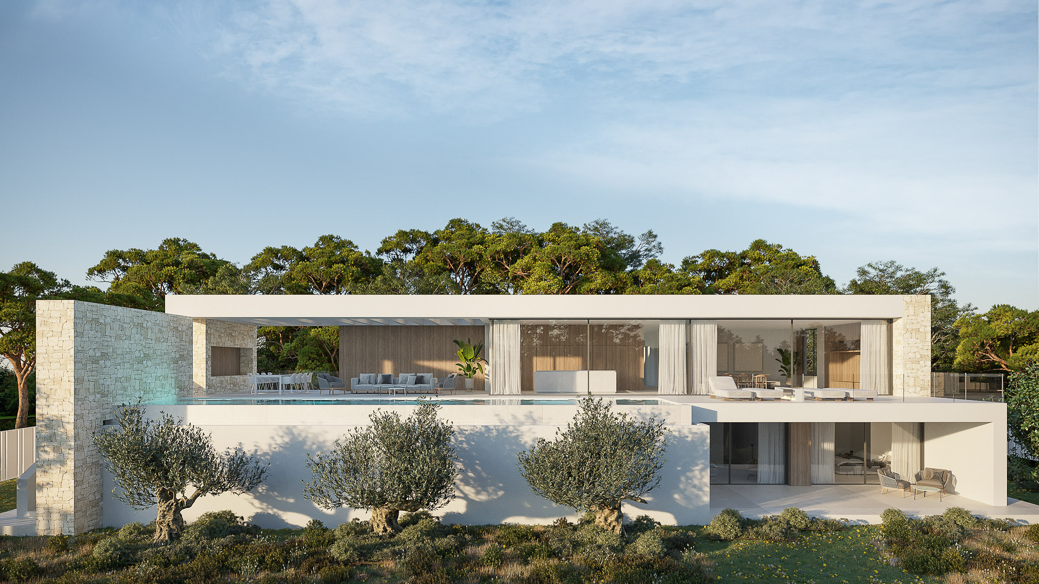 4671MOR - 4671MOR Impresionante villa de lujo en construcción en venta en Moraira