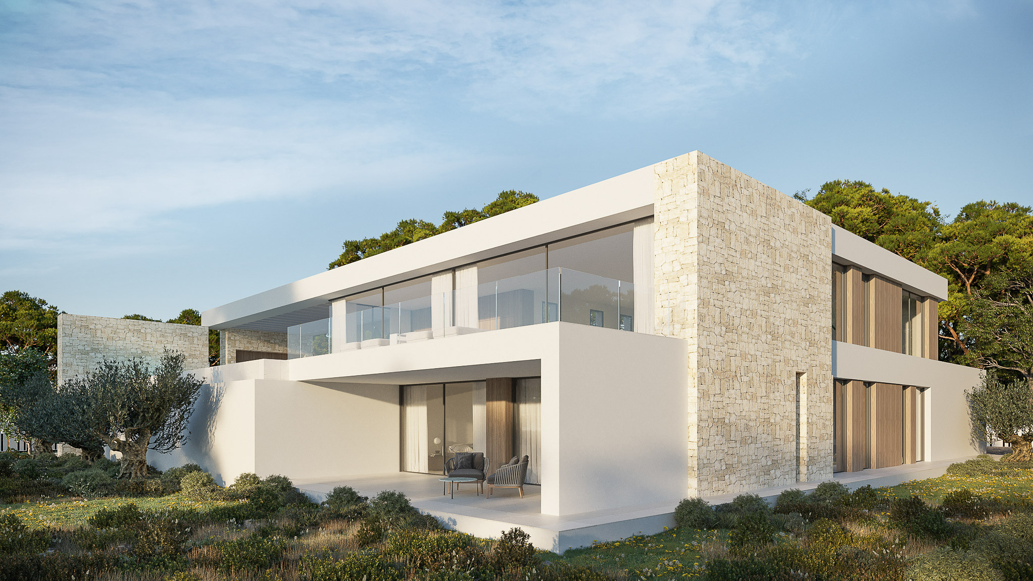 4671MOR - 4671MOR Impresionante villa de lujo en construcción en venta en Moraira