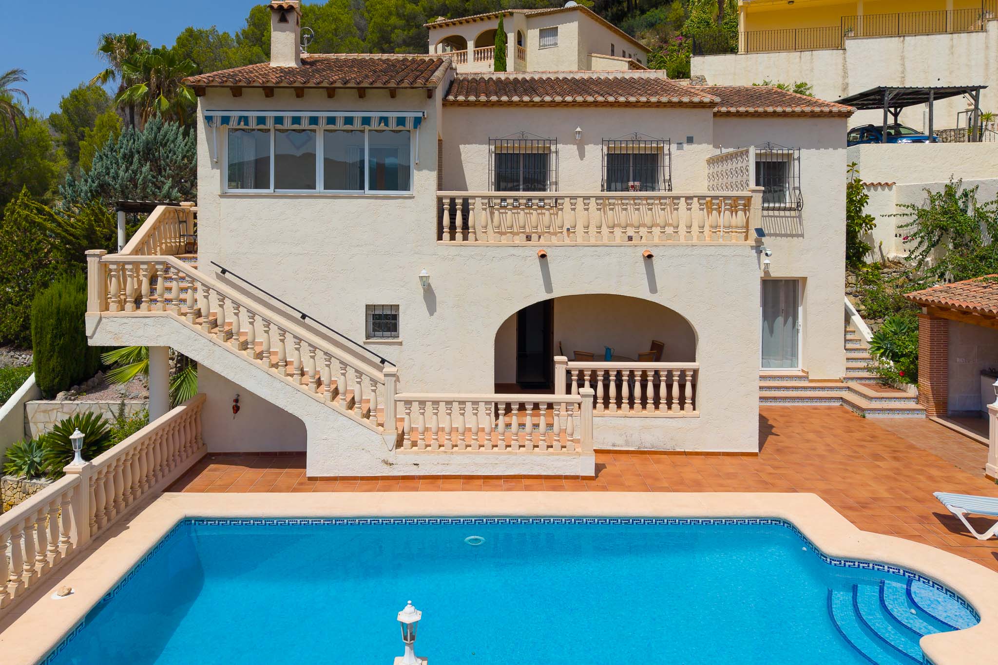 C4XY4675JAL - C4XY4675JAL Villa avec maison d'hôtes spacieuse et vue panoramique à vendre à La Almazara, Jalón