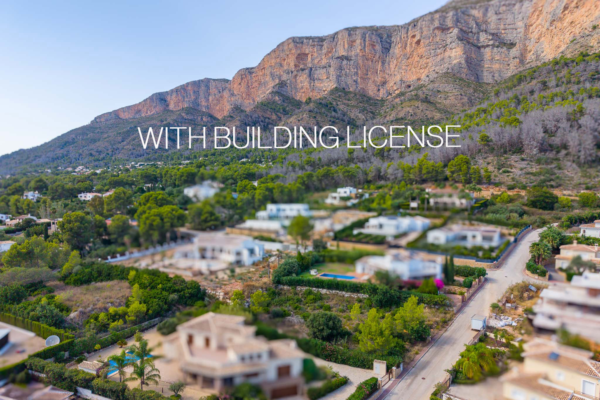 4676JAV - 4676JAV Grand terrain constructible à vendre sur le Montgó, à Jávea