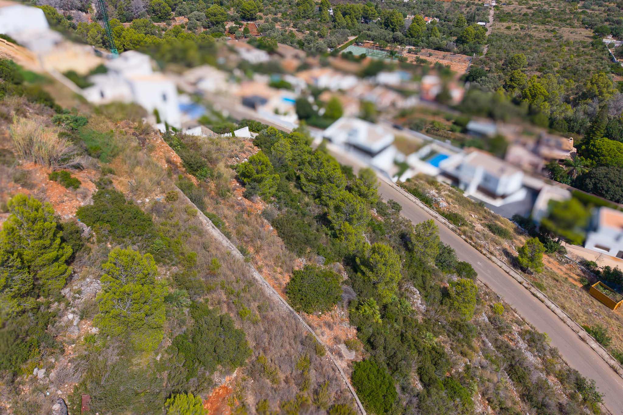 8347DEN - 8347DEN Terrain urbain avec vue sur mer à vendre à Denia.