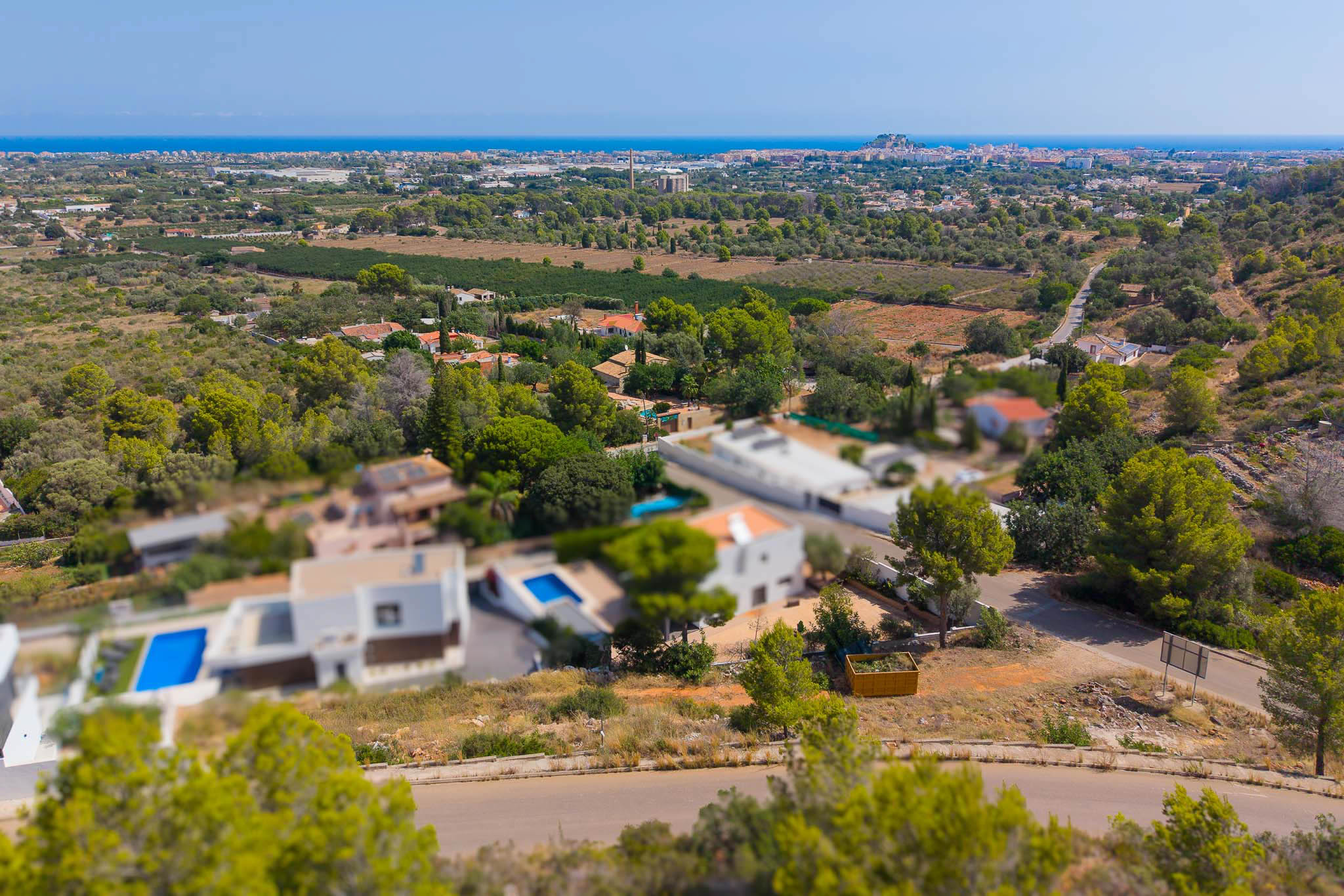 8347DEN - 8347DEN Terrain urbain avec vue sur mer à vendre à Denia.